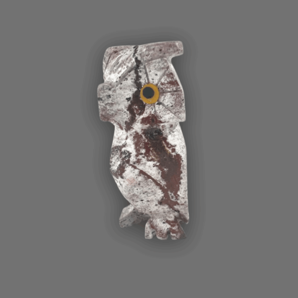 Búho de piedra semipreciosa