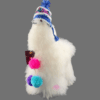 Llama Andina con chullo Tejido y Pompones (Tamaño 3)