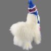 Llama Andina con chullo Tejido y Pompones (Tamaño 3)