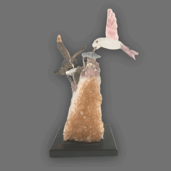 9-6.png Pareja de colibrí piedra semipreciosa